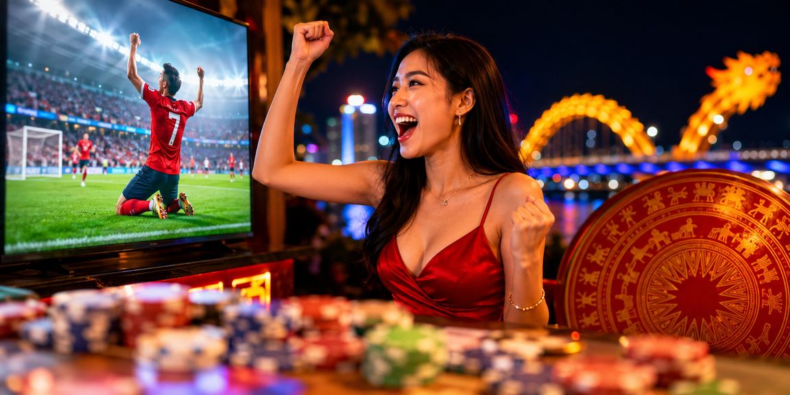 Người dùng Đà Nẵng xem tỷ lệ cược và ưu đãi thể thao trên điện thoại vào buổi tối